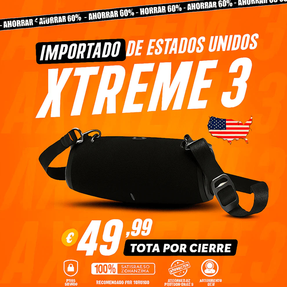 POTENCIA Y SONIDO INCREÍBLE ¡El ALTAVOZ XTREME 3 XL HA LLEGADO