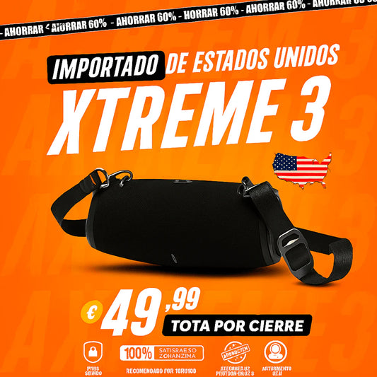 POTENCIA Y SONIDO INCREÍBLE ¡El ALTAVOZ XTREME 3 XL HA LLEGADO