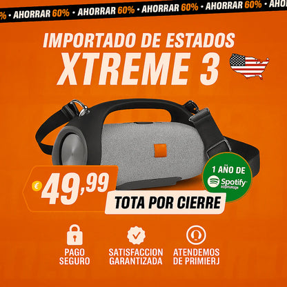 POTENCIA Y SONIDO INCREÍBLE ¡El ALTAVOZ XTREME 3 XL HA LLEGADO