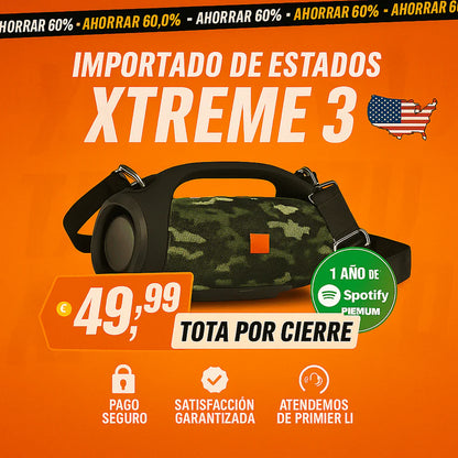 POTENCIA Y SONIDO INCREÍBLE ¡El ALTAVOZ XTREME 3 XL HA LLEGADO