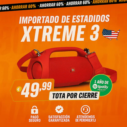 POTENCIA Y SONIDO INCREÍBLE ¡El ALTAVOZ XTREME 3 XL HA LLEGADO